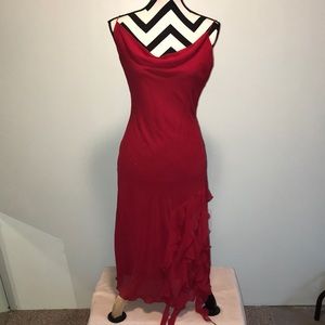 Red dress